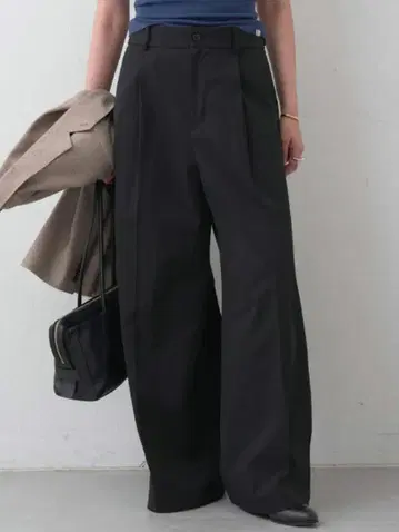 GALLARDAGALANTE 와이드 팬츠 black