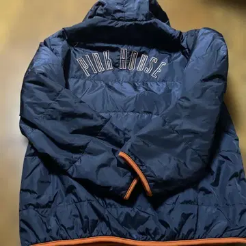 핑크하우스 후드 블루종