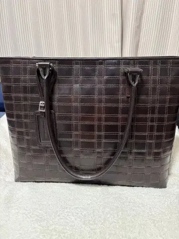 마더하우스 앤티크 메쉬 다크 브라운 토트백