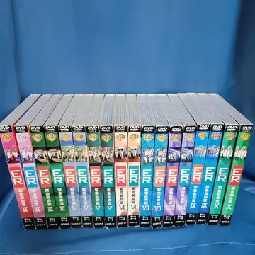 ER DVD 시리즈 2부터 시리즈 10