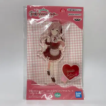 학마스 스탠드 포함 빅 아크릴 플레이트 스위트 스트로베리 히메사키 리나미