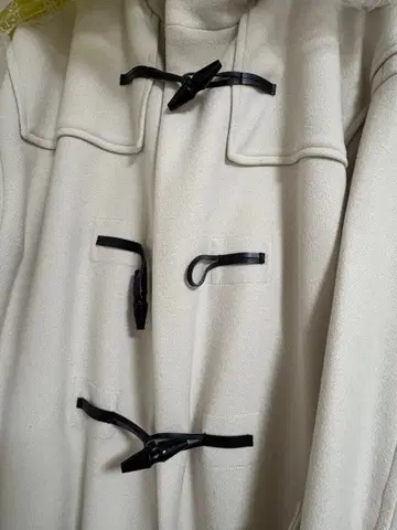 클리닝 완료 uncrave 롱 더플 코트