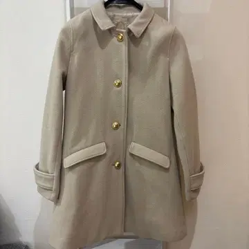 Khajn 베이지 롱 코트