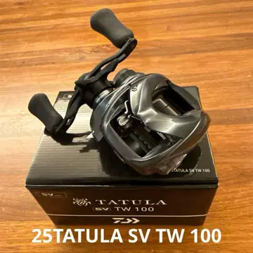 컨디션 최상 다이와 25 타투라 SV TW100 오른쪽 감기 6.3:1