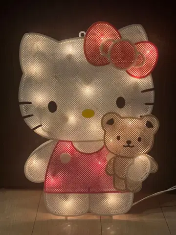 헬로키티 메쉬 라이트 크리스마스