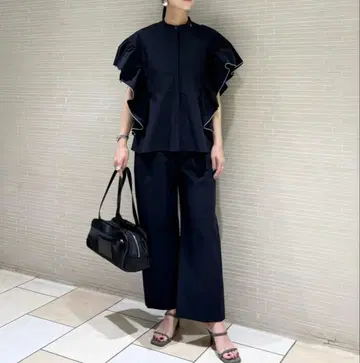 유나이티드 애로우즈 이지 와이드 팬츠 발수 UV컷 방지