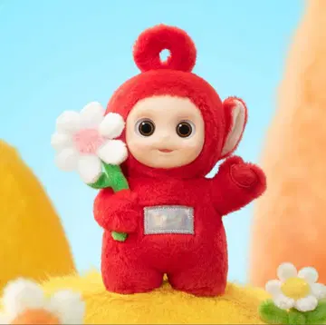 텔레토비즈 'Say Hello' 봉제 인형 펜던트 포 빨간색