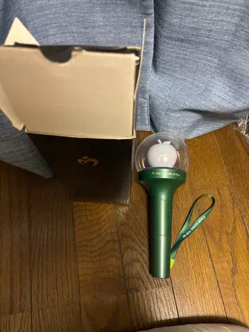 미세스 그린애플 응원봉 그린 컬러 스트랩 포함