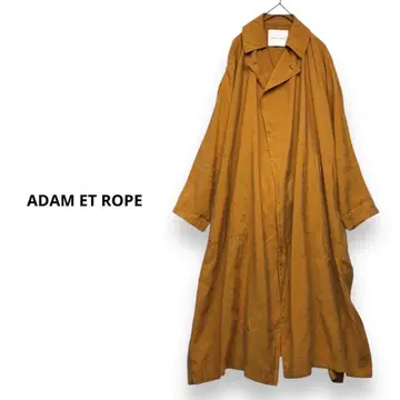 정가 25,300엔 ADAM ET ROPE 웨더 슬릿 랩 코트