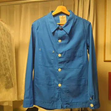 CHEVRE 커버올 파란색 프랑스제 (BEAMS 별주)