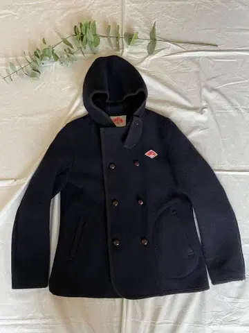 단톤 울 모사 코트 36 네이비