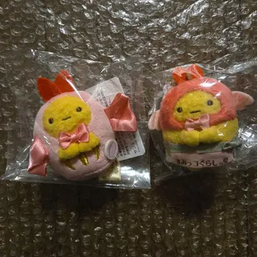 스미코구라시 걸이 인형 새우튀김 꼬리 젠코지 가와사키다이시 2점