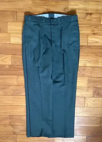 50s 60s 실물 스위스군 빈티지 사이드 라인 울 팬츠