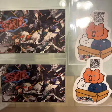 AGF 3SKM 입장 혜택 스티커 세트