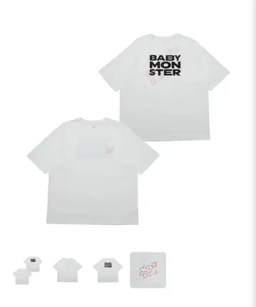 BABYMONSTER 라이브 T-셔츠 M