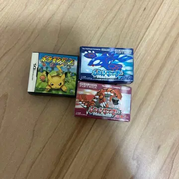 게임보이 어드밴스 카세트형 지우개 3개 세트