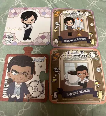 모로부시 타카아키 야마토 칸스케 코스터 4장 세트