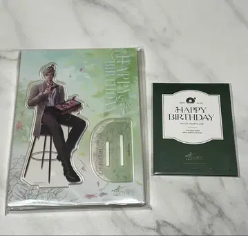 새상품 코이토신쿠 생일 아크릴 스탠드 혜택 카드 벌스데이 공식