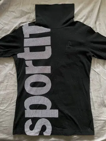 [ 르꼬끄 ] 블랙 상의 골프웨어