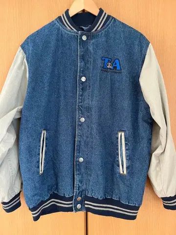 T&A 봄버 자켓 데님 블루