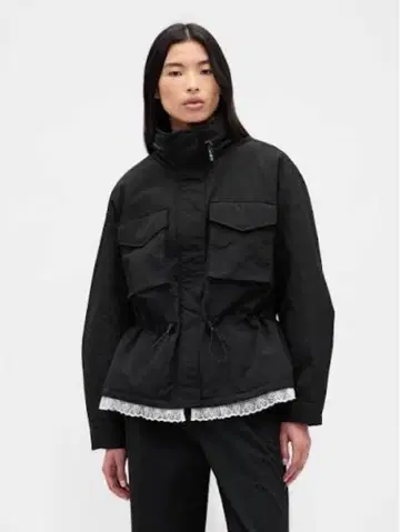 Gap x Sandy Liang 레이스 트리밍 신치 자켓