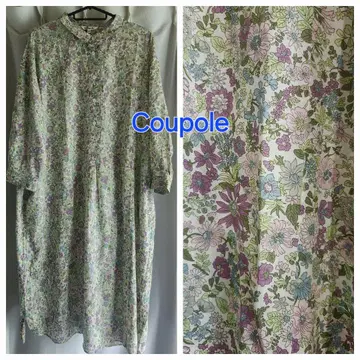 미사용품 Couple (1) 리버티 롱 원피스 코튼