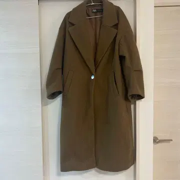 ZARA 브라운 롱 코트