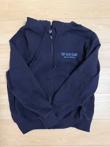 GAP BLUE JEANS 네이비 집업 후드티
