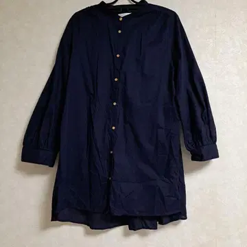 DoCLASSE 네이비 버튼 긴팔 셔츠 사이즈 13