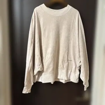 새상품급*Americana 아메리카나* 파일 돌먼 슬리브 풀오버