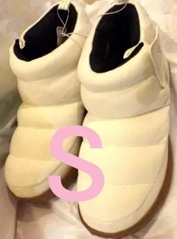 워크맨 방한 부츠 퀘벡 숏 아이보리 S 새상품