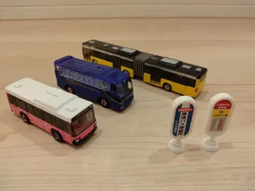 버스 세트 상자 없음 토미카