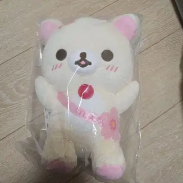 제일복권 리락쿠마 사쿠라 카페 B상 코리락쿠마 사쿠라 봉제 인형