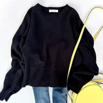 유나이티드 애로우즈 이우엔마트프 캐시미어 혼방 크루넥 니트