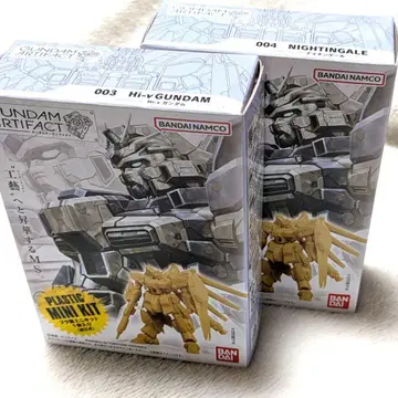 건담 아티팩트 Hi-v 나이팅게일 세트