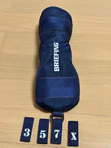 BRIEFING 브리핑 골프헤드커버 페어웨이 우드용 네이비
