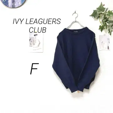 10550 IVY LEAGUERS CLUB 퓨어 울 니트 F 무지