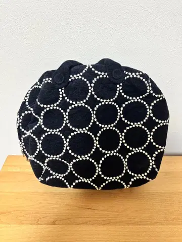 [ 특별한 흠집, 얼룩 없음 ] 미나 페르호넨 마토카 탬버린 패턴 백