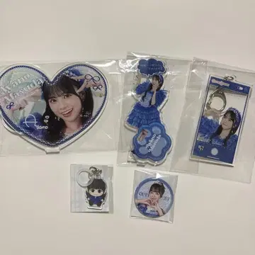 마스다 아야노 아크릴 스탠드 아크릴 키링 메지루시 액세서리 세트 캔뱃지