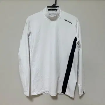TaylorMade 남성용 골프 셔츠 L 화이트