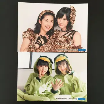 6157 모닝구무스메. 이쿠타 에리나 사토 마사키 브로마이드 2장 세트