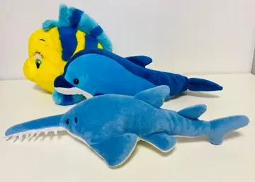 새상품 미사용 Disney 디즈니 돌고래 해양 생물 봉제 인형 3개