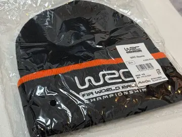 WRC 모자 비니 Beanie 랠리 니트 모자 블랙
