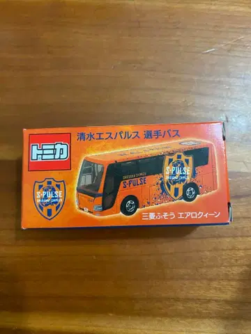 미개봉 새상품 토미카 시미즈 펄스 선수 버스 미쓰비시 후소 에어로 퀸