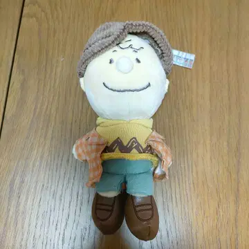 찰리 브라운 봉제 인형 키체인 USJ