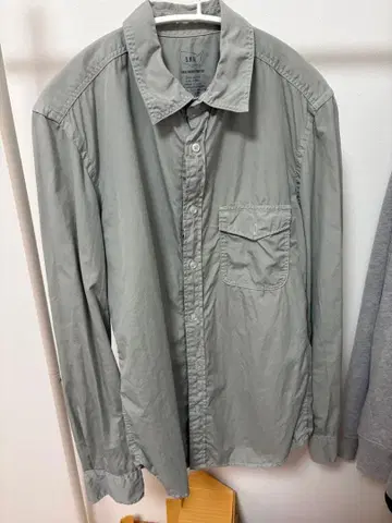 SAVE KHAKI UNITED 그레이 긴팔 셔츠 X-Small