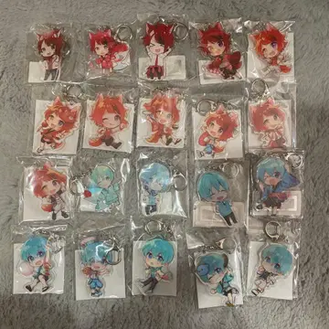 리이누 코론 아크릴 키링