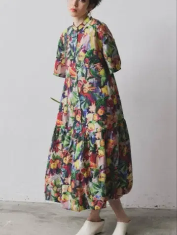 SPECIAL EDITION 오리지널 프린트 벌룬 원피스