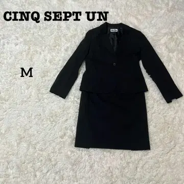 CINQ SEPT UN 도쿄 스타일 수트 셋업 스커트 수트 M