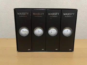 MAJESTY PLATINUM X 골프공 1더즌 12개입